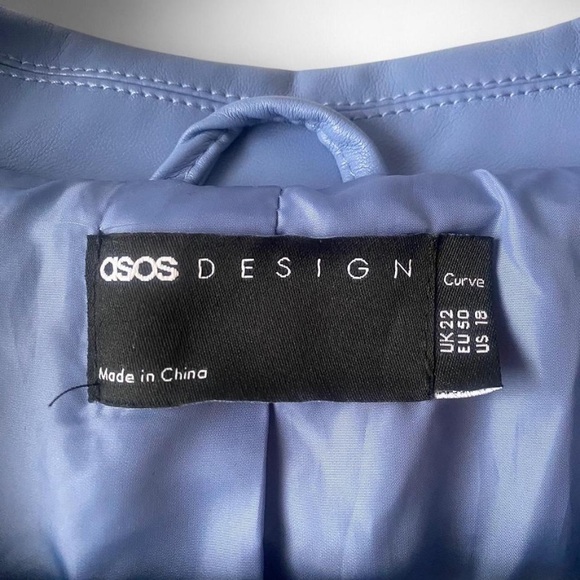 ASOS Curve Blue Blazer - Picture 5 of 9